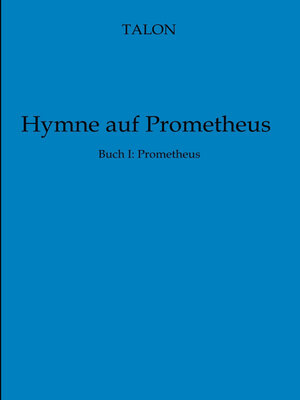 cover image of Hymne auf Prometheus